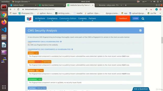 Security For Front | Python and Django смотреть онлайн
