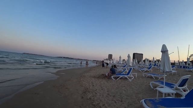 Болгария.Солнечный берег.Вечерняя экскурсия по пляжу смотреть онлайн