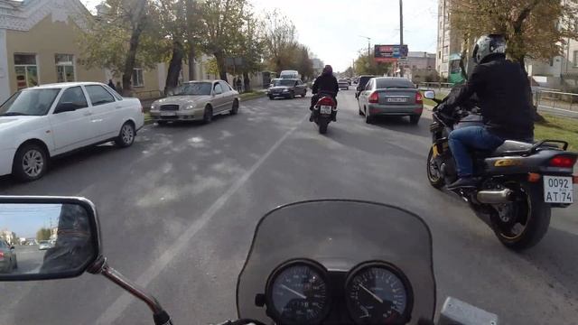 Катаемся по Троицку на мото смотреть онлайн