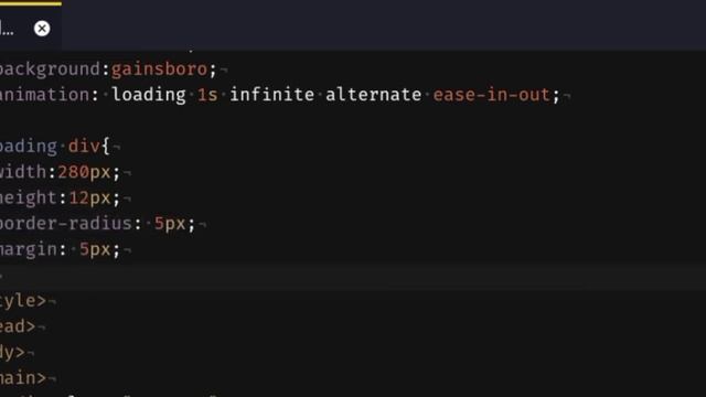Skeleton loading in CSS , loader type 4 | webCoolNerd | смотреть онлайн