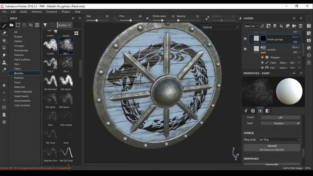 Old War Shield / Game Asset / 3D Modeling Speed Tutorial In Maya [Part_02] смотреть онлайн