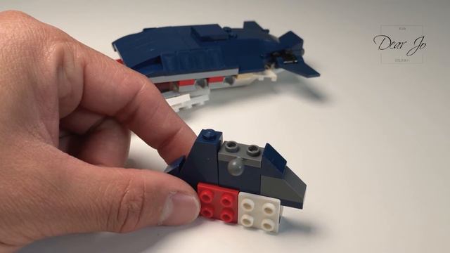 Lego魔鬼鱼拼装教学 Lego Creator 31088 CREATOR Manata Ray! Deep Sea Creatures