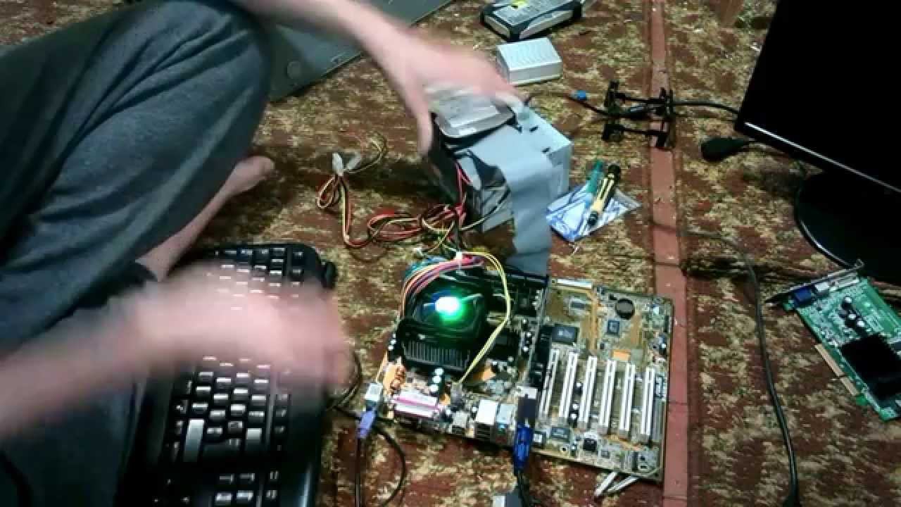 Из старого хлама собираем сервер. смотреть онлайн