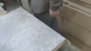 Обработка торца столешницы кромкой