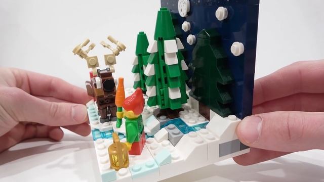 NEW LEGO GIFT WITH PURCHASE | Santa's Front Yard 40484 Review смотреть онлайн