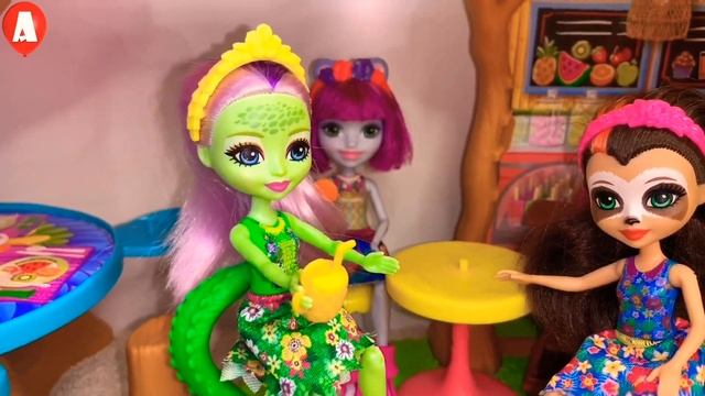 Энчантималс БЕЛЫЙ ТИГР кукла и большой питомец. КТО это РЫЧИТ??? ОБЗОР Enchantimals. У АЛИСКИ смотреть онлайн