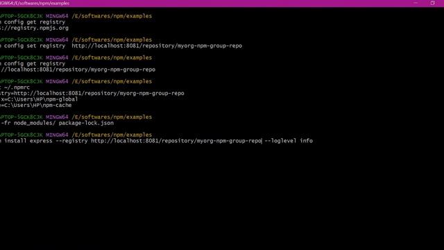 How to configure npm client to download packages from Nexus instead of external remote registry? смотреть онлайн