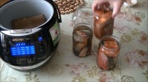 Домашние видео рецепты -  рыбные консервы в мультиварке