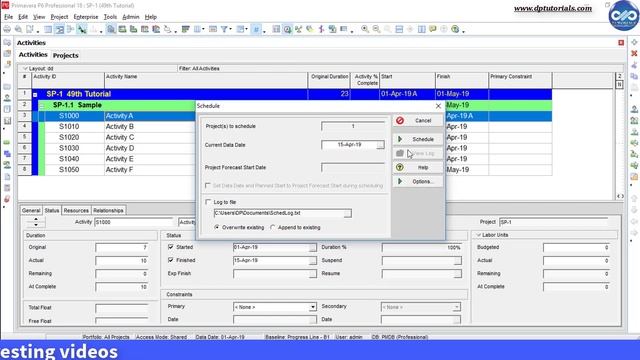 How To Use Expected Finish Date Feature In Primavera P6 || How To Apply Deadlines To Your Project смотреть онлайн