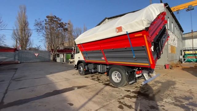 Переоборудование тягача VOLVO fmX в самосвал «зерновоз». смотреть онлайн