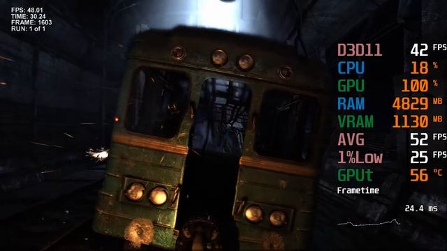 AMD Radeon RX 560 -- Intel Core i5-10400F -- Metro 2033 Benchmark смотреть онлайн