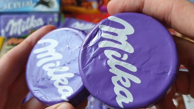 Milka Choco Wafer X 6 Unwrapping