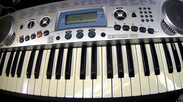 KEYBOARD 670 - DEMO songs смотреть онлайн