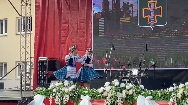 Белорусский танец " Воробушки " ОХХК Грация Афипский Дк смотреть онлайн
