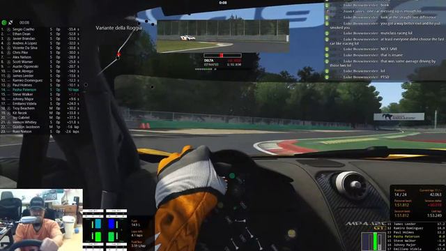 SRS AC 2020.7: GT3 Revival At Monza (2old4forza Vs GTP)