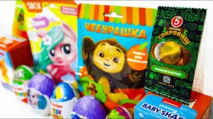 СЮРПРИЗ МИКС  МОНЕТКИ из ПЯТЕРОЧКИ КИНДЕРЫ ЧЕБУРАШКА Вайбики SPAR Холодное Сердце Май Литл Пони