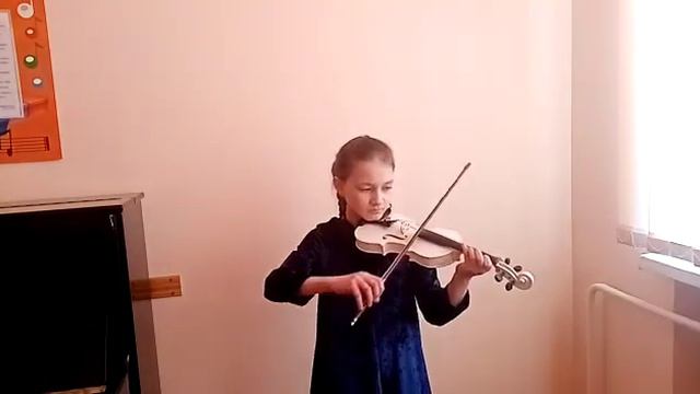 Идрисова Ильдана, 9 лет, преподаватель Ирина Ильина, концертмейстер Юлия Гераськина.