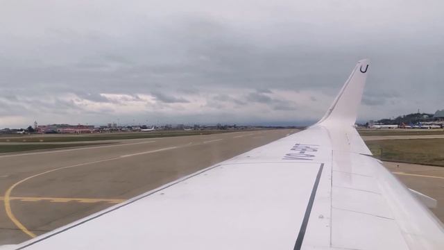 Boeing 737-8GJ / VQ-BPT / UTair Aviation. Полет по маршруту Сочи - Москва - (Внуково). смотреть онлайн