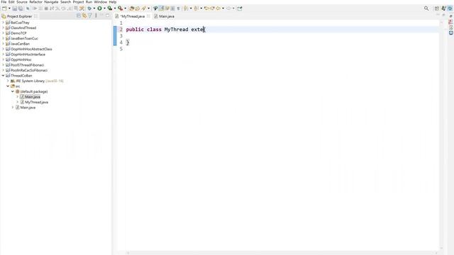 [Java B3] Thread Cơ Bản смотреть онлайн