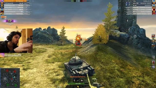 WoT Blitz - Ошибки игроков.Разъезд и командный слив боя- World of Tanks Blitz (WoTB) смотреть онлайн
