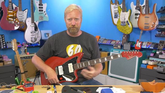 3 Single Coils and 3 Humbuckers IN ONE PICKUP!?!? - UNBELIEVABLE! this Jazzmaster sounds INSANE! смотреть онлайн
