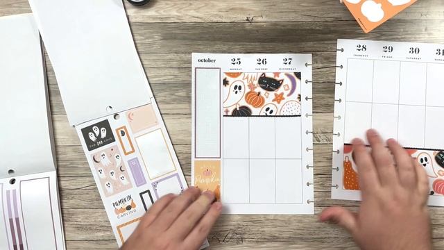 Plan with Me - Classic Happy Planner - Halloween Spread using the Seasons Sticker Book смотреть онлайн