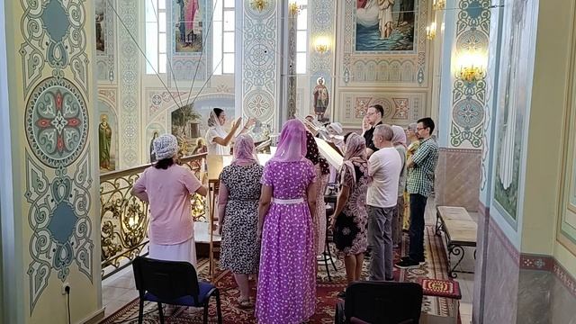 Ектения́ сугубая Московская. Регент Екатерина Артюхова. смотреть онлайн