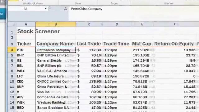 Microsoft Excel 2010: Freeze and Split Panes смотреть онлайн