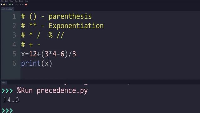 E#10 | Operators Precedence in Python смотреть онлайн
