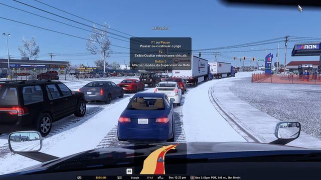 American Truck Simulator - GoPro View смотреть онлайн