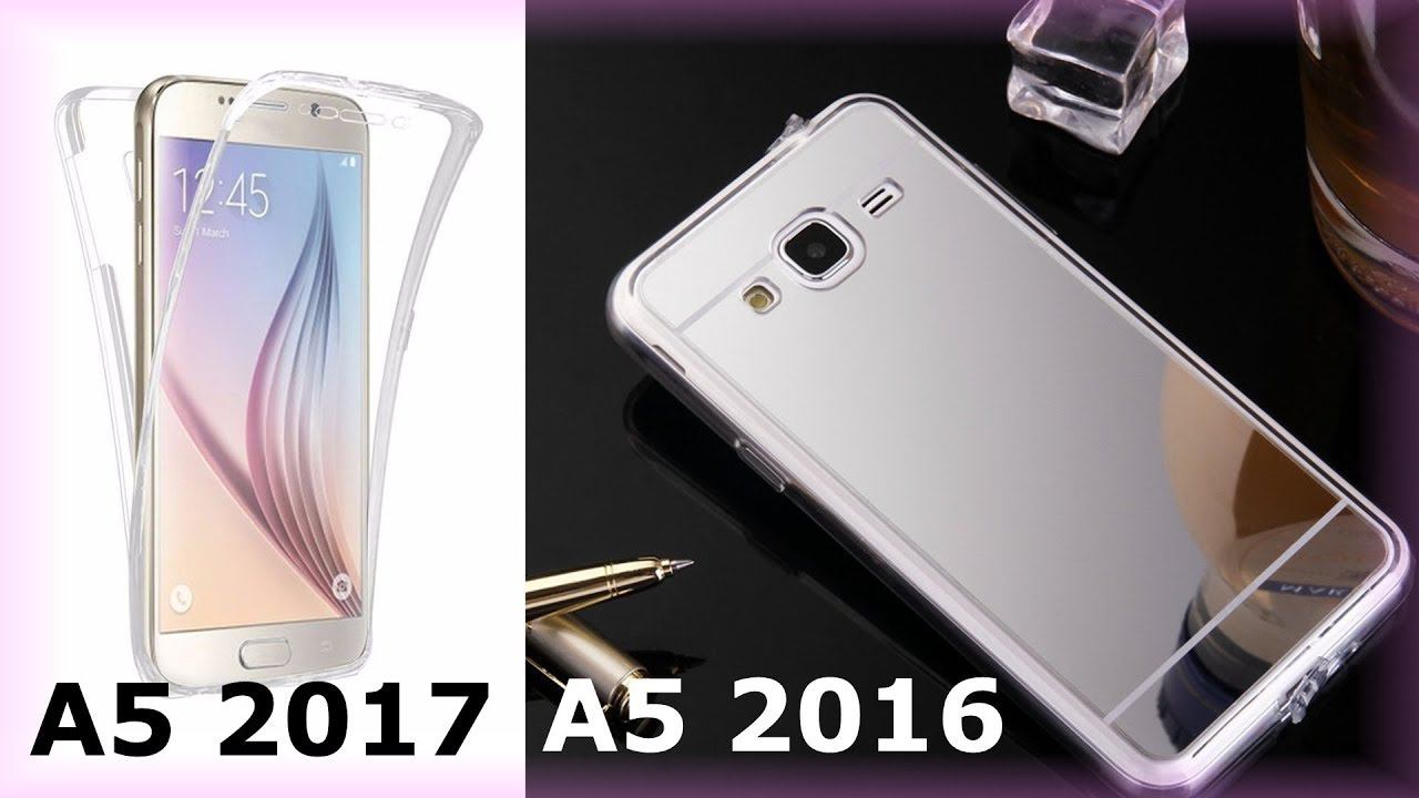 Samsung A5 2017 2016 Силиконовый чехол, Зеркало бампер Samsung A5 2016 (Самсунг А5) Анбоксинг смотреть онлайн