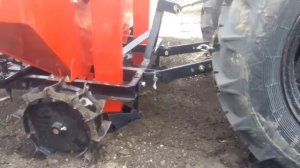 минитрактор уралец 220 проба картофелесажалки кс 2 мт