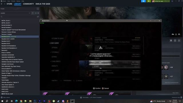 RE4 Remake Separate Ways Save File