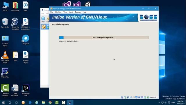 HOW TO INSTALL B.O.S.S LINUX IN ORACLE VIRTUALBOX смотреть онлайн
