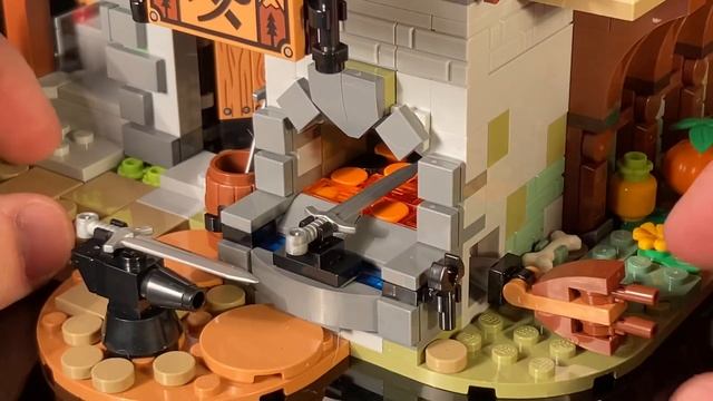LEGO Medieval Blacksmith Review! Set 21325! смотреть онлайн