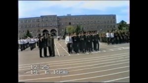 Исполнение гимна ТВВККУХЗ в составе училища