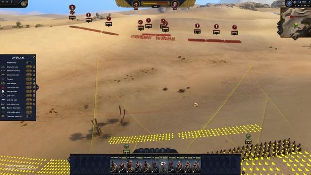 Первый геймплей Total War: PHARAOH - обзор отрядов и битва #1 из 3 смотреть онлайн