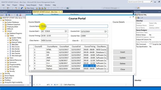 Coaching management system in windows form c# with sql server смотреть онлайн