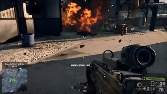 Battlefield 4 - High Settings - Gameplay - Intel i5 3470, HD 7850 OC смотреть онлайн