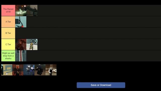 LEGENDARY WEAPON TIER LIST | Deepwoken смотреть онлайн