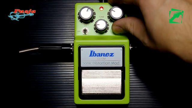 Ibanez SD9M Sonic Distortion Mod - demo, reamping test смотреть онлайн