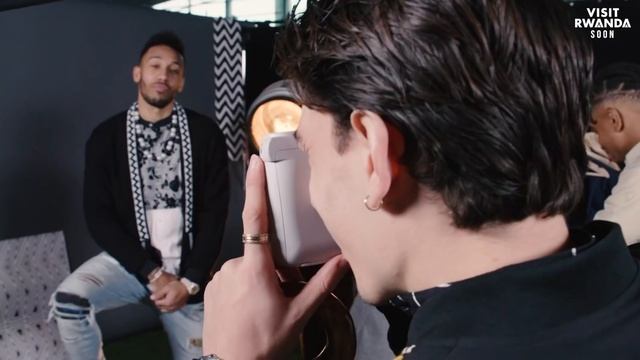 Aubameyang, Bellerin And Nelson Take On The Made In Rwanda Fashion Challenge | Visit Rwanda