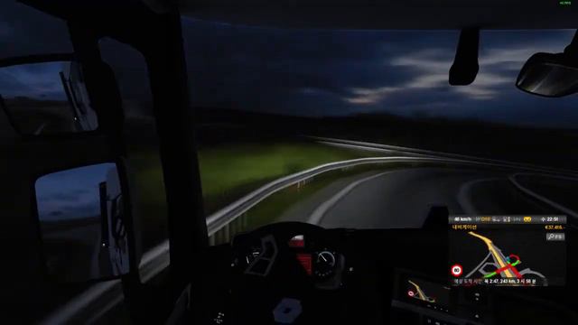 Euro Truck Simulator 2 Promods 2.1-time lapse 2 смотреть онлайн
