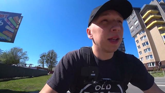 С моря на велосипеде. Обстановка на пляже. Зеленоградск смотреть онлайн