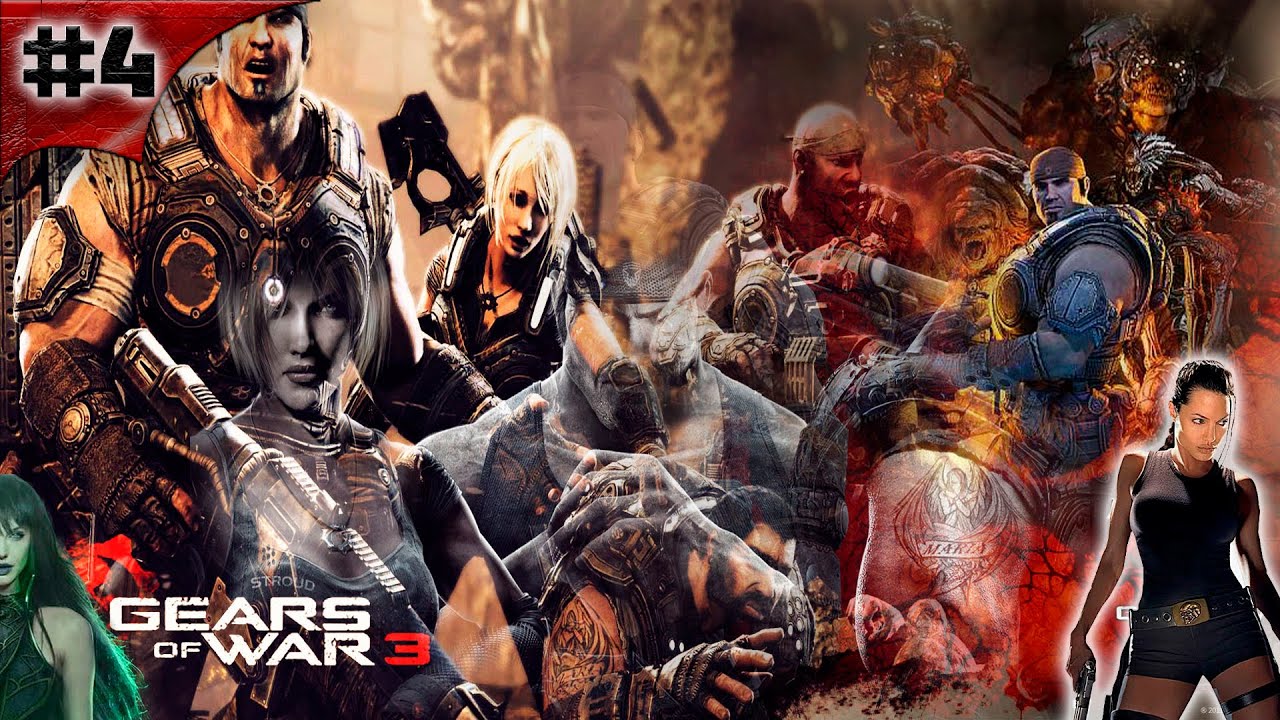 Gears of War 3 #4 ✌Прохождение на русском✌ #RitorPlay