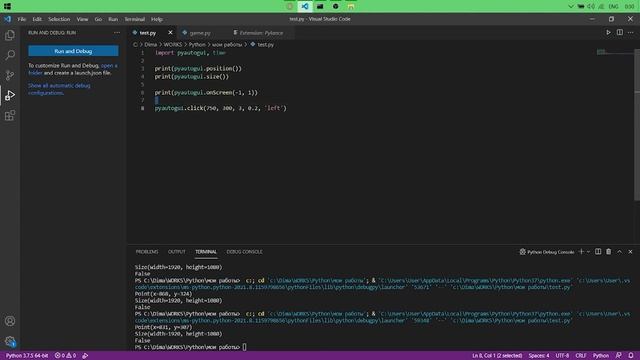 Как имитировать пользователя с помощью Python? | Python, модули #6 | PyAutoGui смотреть онлайн