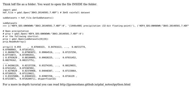 GIS: Read HDF4 data using python (3 Solutions!!) смотреть онлайн