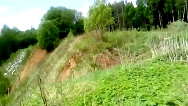 Заброшенный песчаный карьер по дороге на Кузьминское смотреть онлайн
