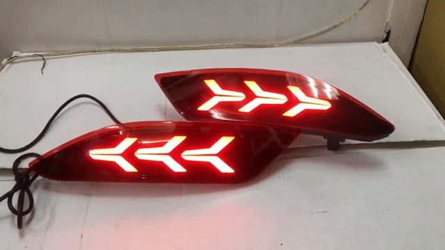 Reflektor Bamper Honda HRV Mikha Red Led Bar смотреть онлайн