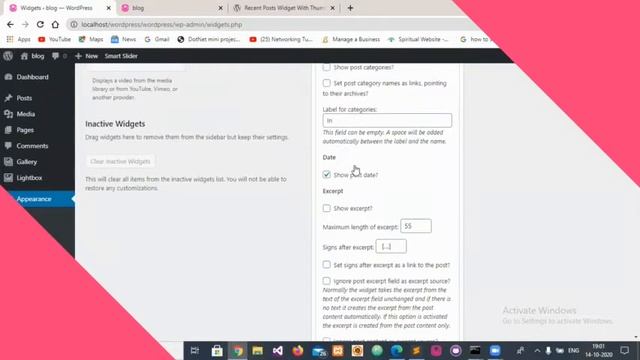 RECENT POST WITH THUMBNAIL PLUGIN ‑ Wordpress Tutorial #14 смотреть онлайн